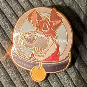 Disney Dog Enamel Mystery Pin with Gold Accents